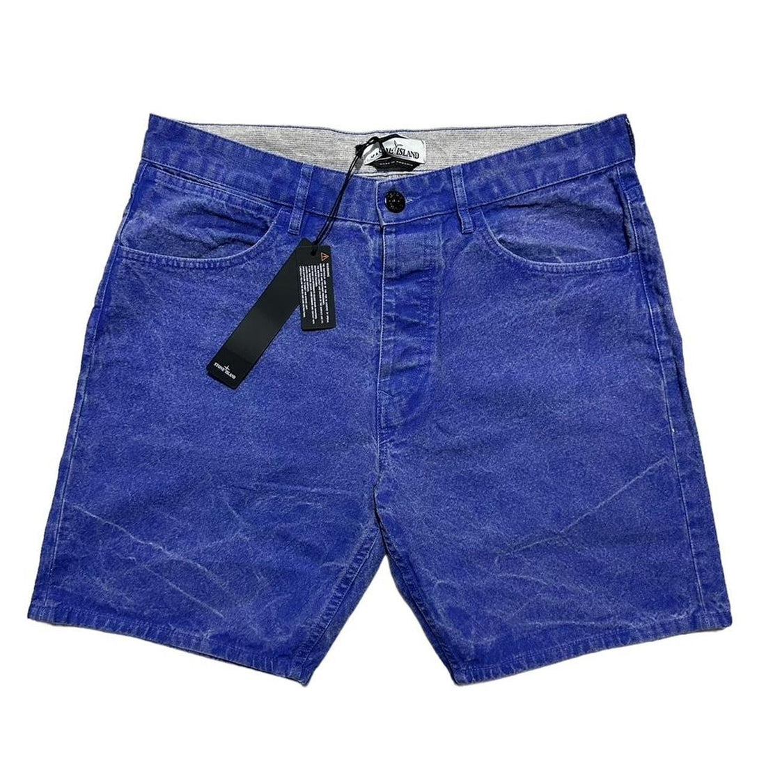 Stone Island Denim Wash Shorts