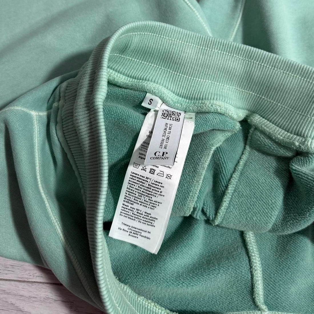 CP Company Mint Shorts