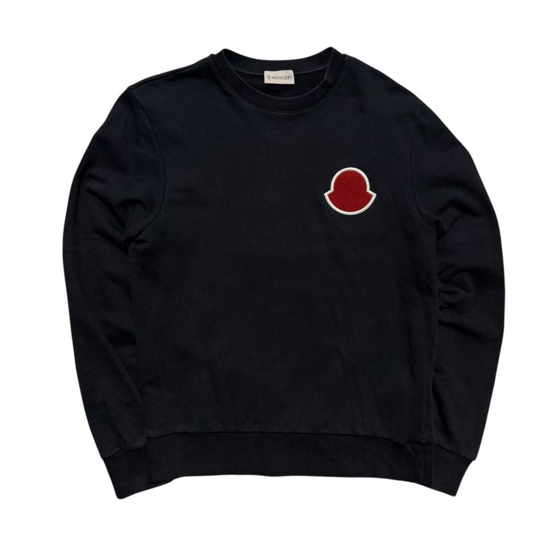 Moncler Side Logo Pullover Crewneck