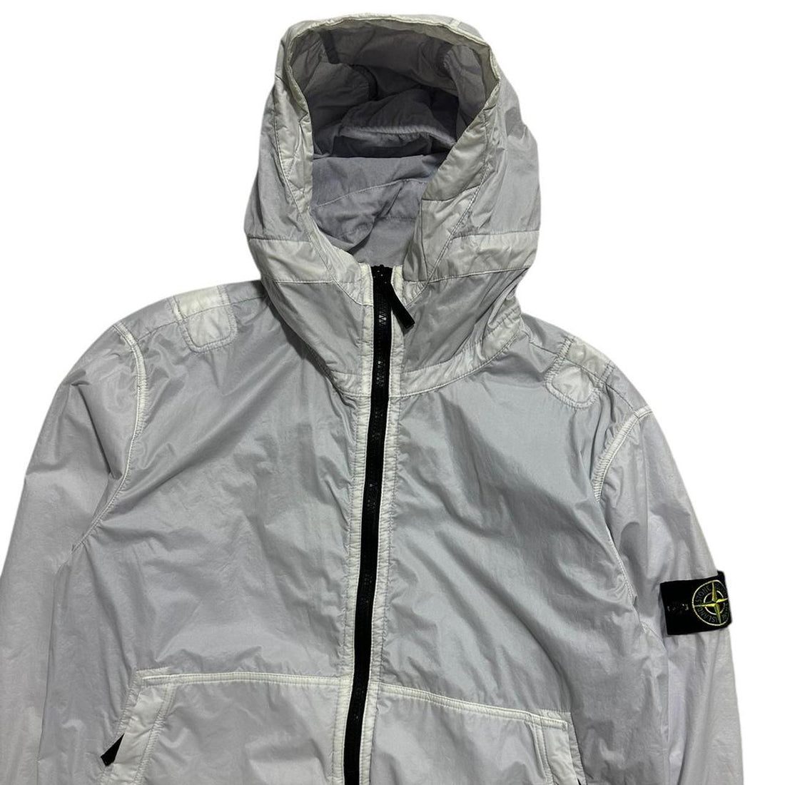 Stone Island Ice Blue Lamy Flock Jacket