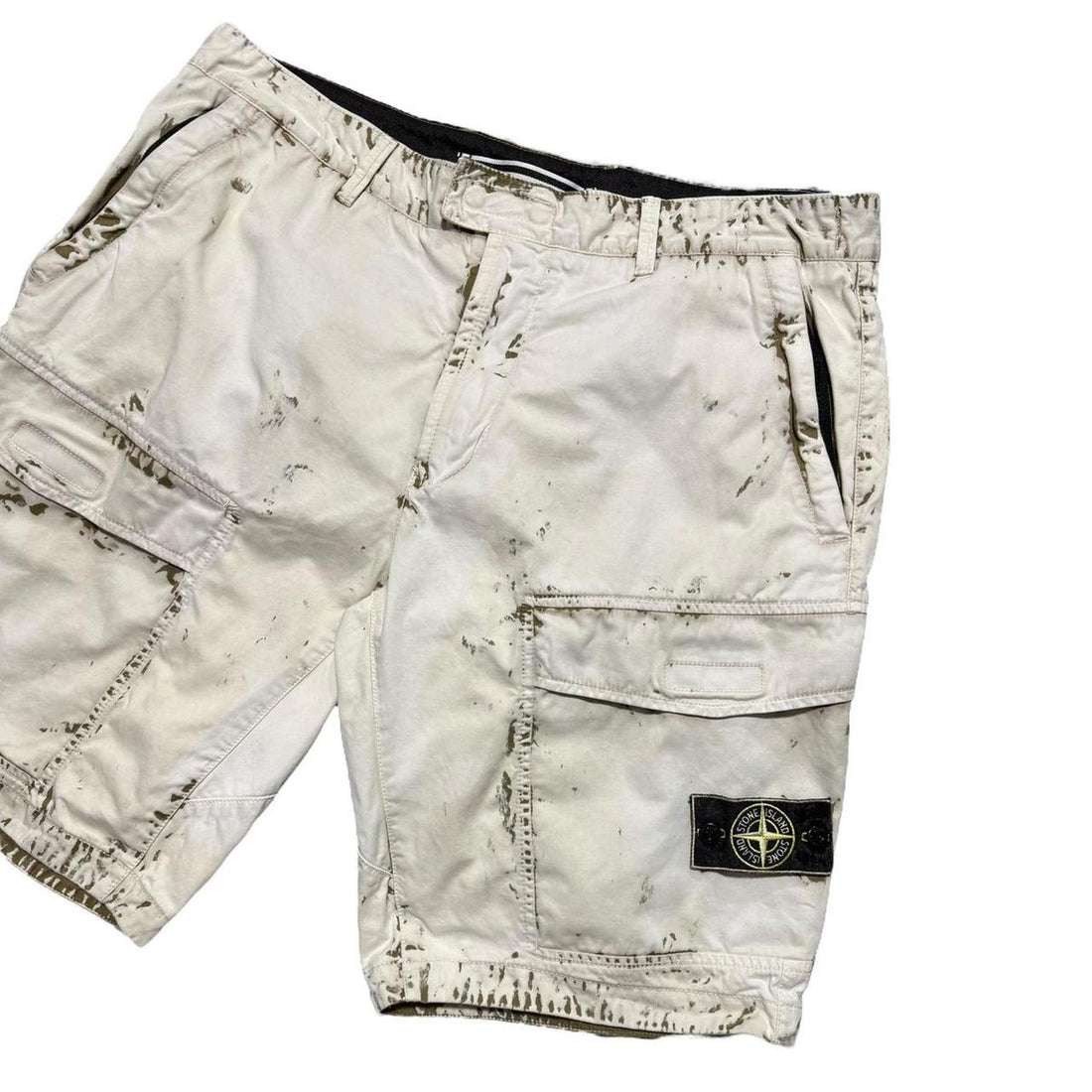Stone Island Hand Corrosion Shorts