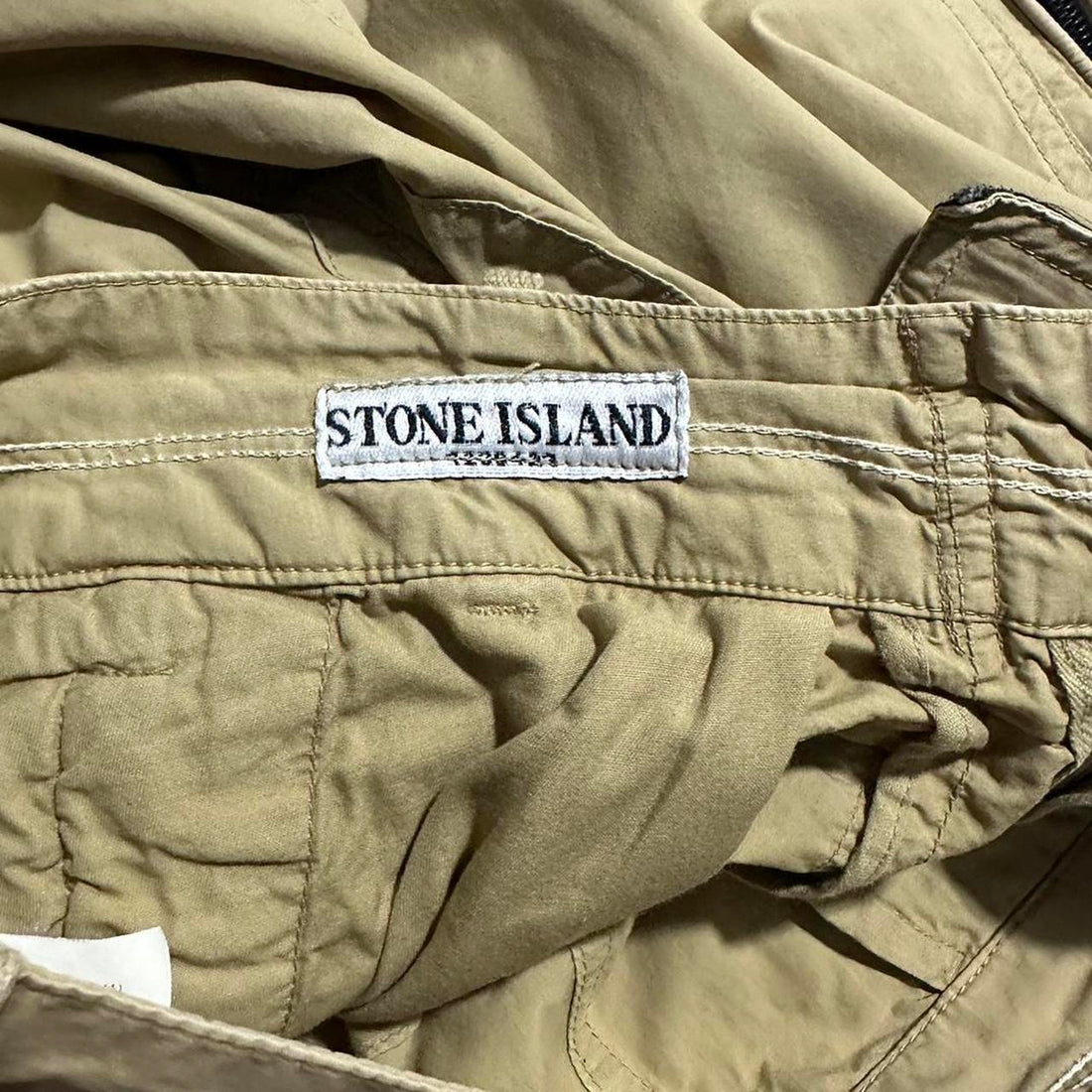 Stone Island Tan Flight Combat Cargos