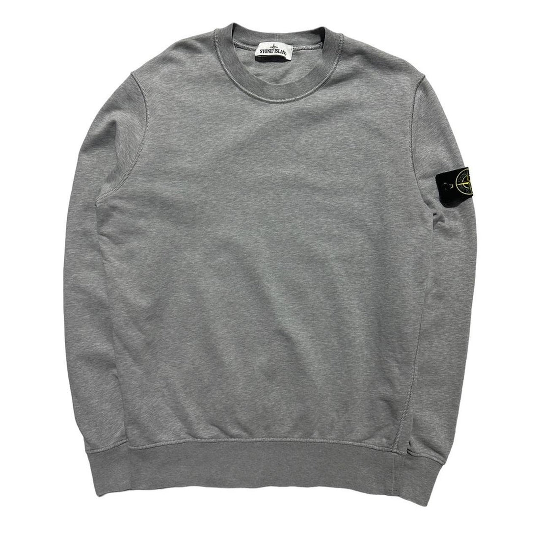 Stone Island Grey Pullover Crewneck
