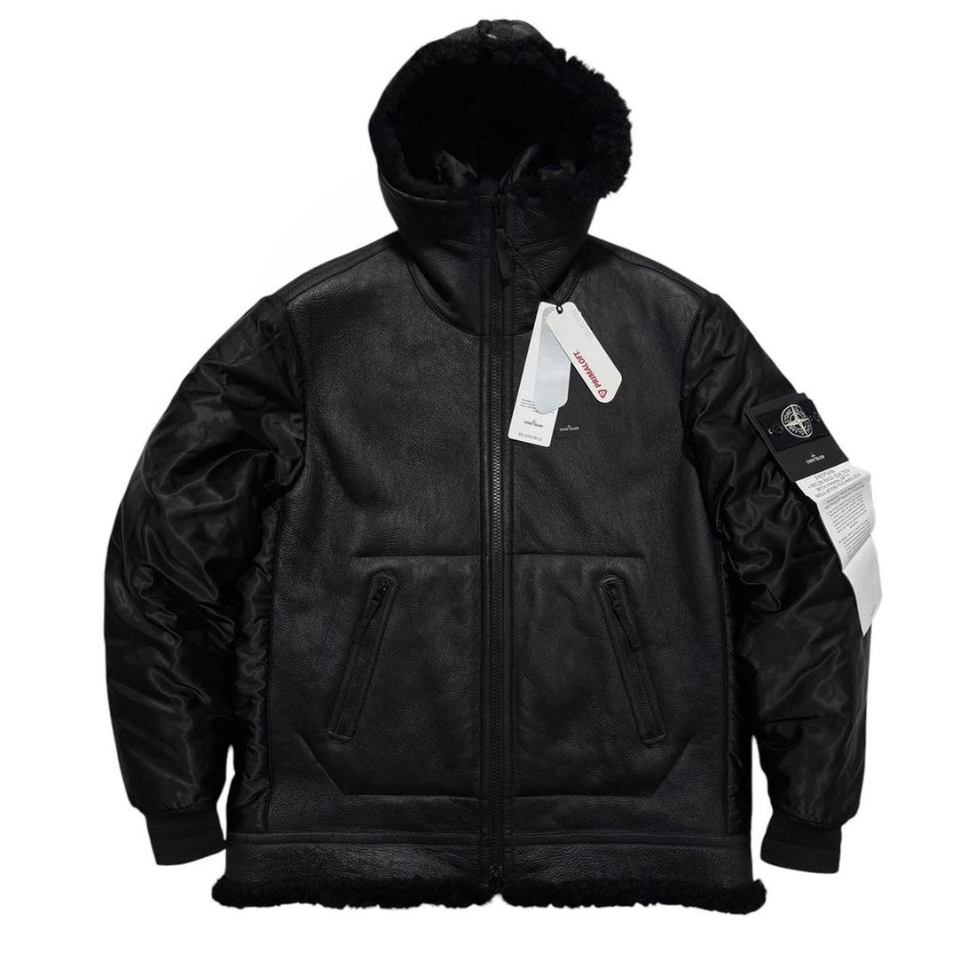 Stone Island Sheepskin Leather Reversible Jacket