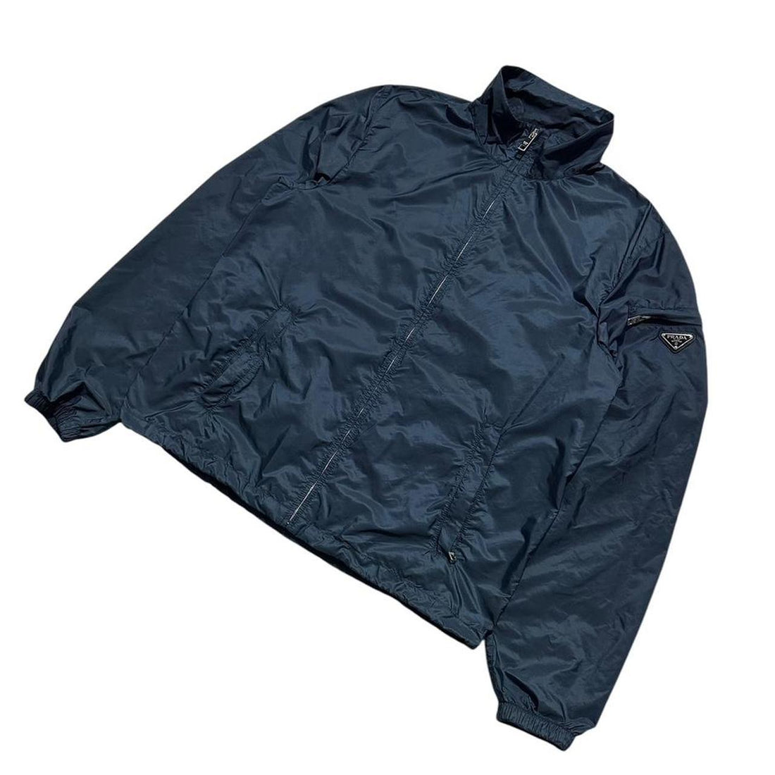 Prada Blue Nylon Jacket