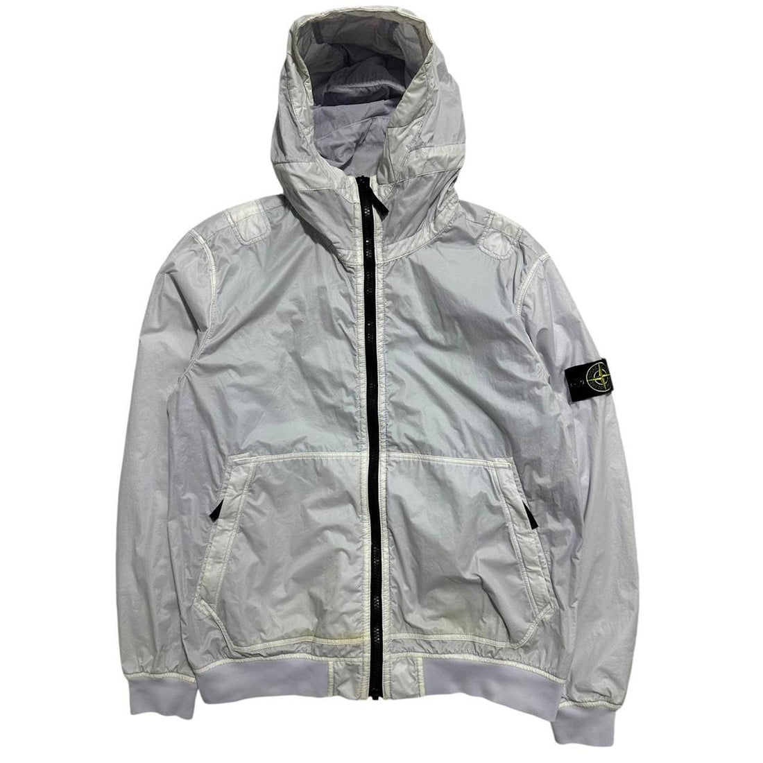 Stone Island Ice Blue Lamy Flock Jacket