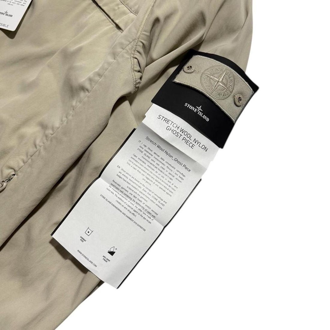 Stone Island Ghost Reversible Stretch Nylon Jacket