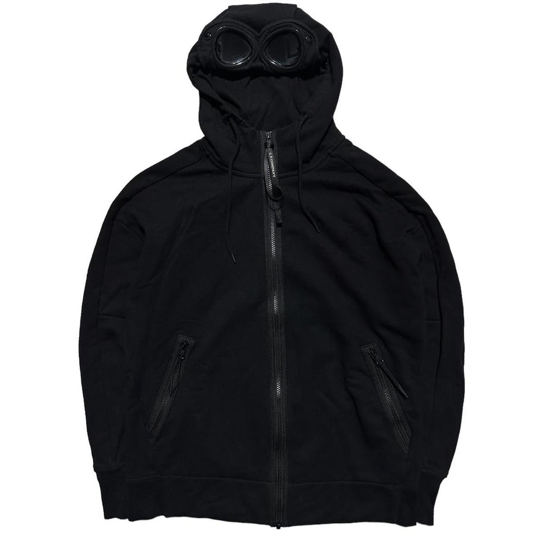 CP Company Black Goggle Hoodie