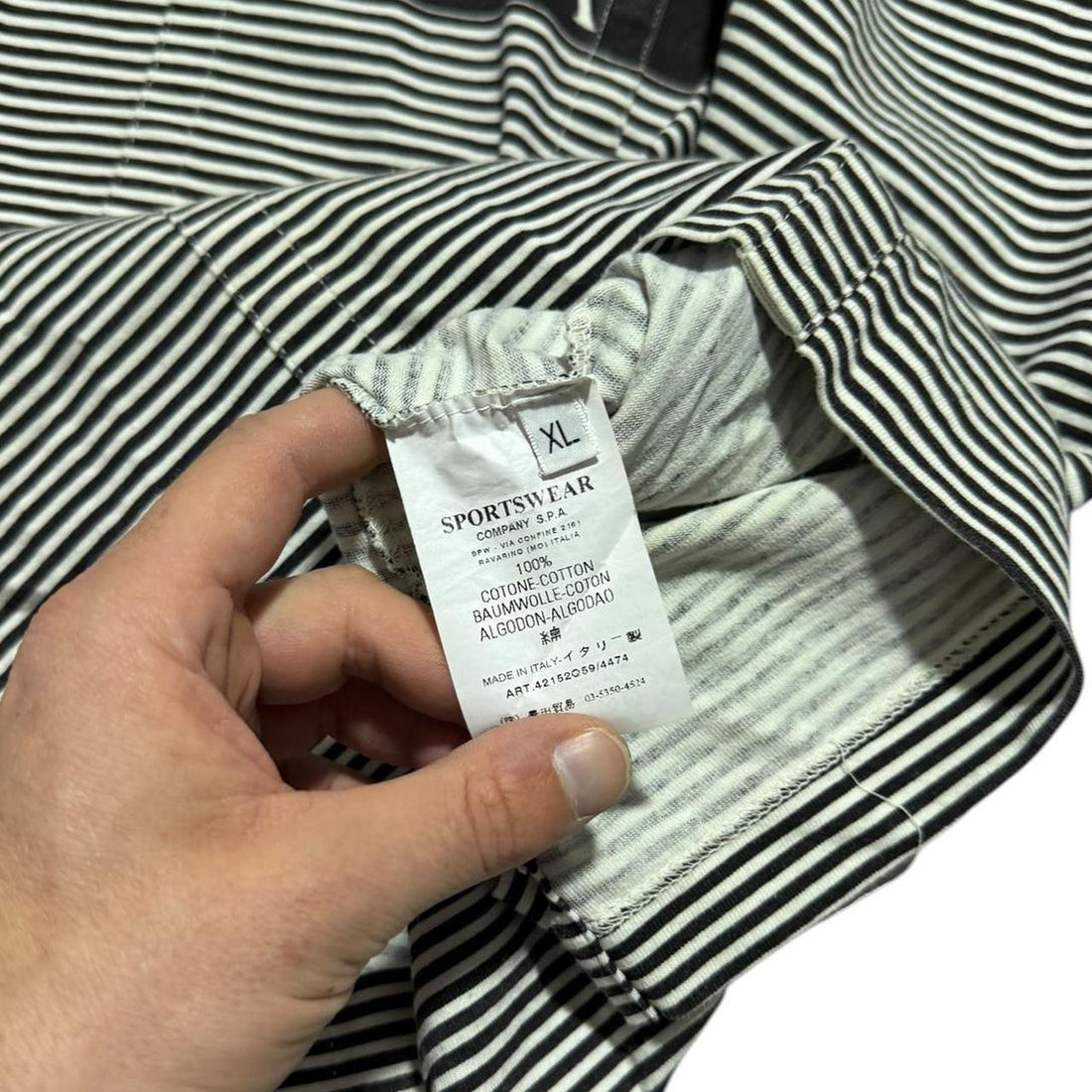 Stone Island Marina Striped T-Shirt