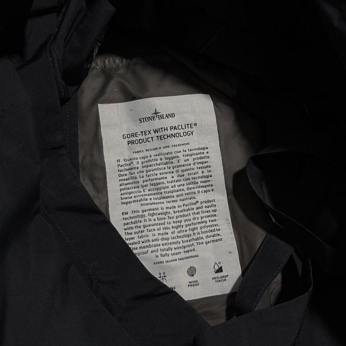 Stone Island Gore-Tex Paclite Jacket