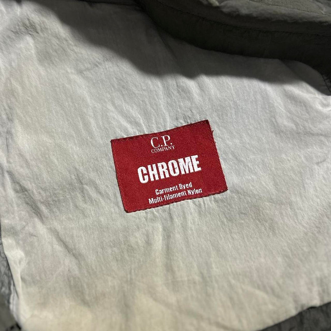 CP Company Green Chrome Nylon Goggle Jacket