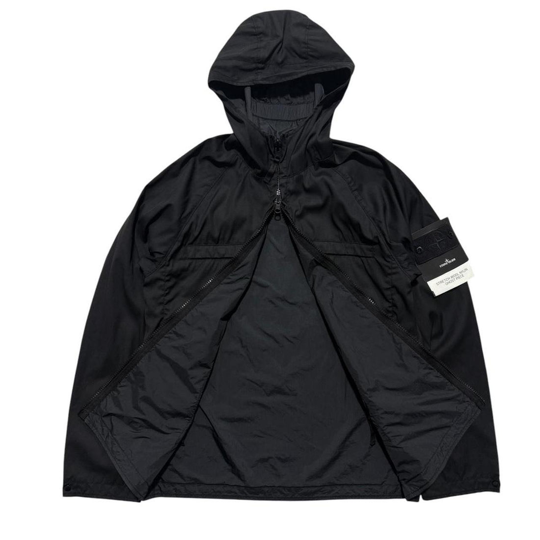 Stone Island Ghost Reversible Wool Nylon Jacket