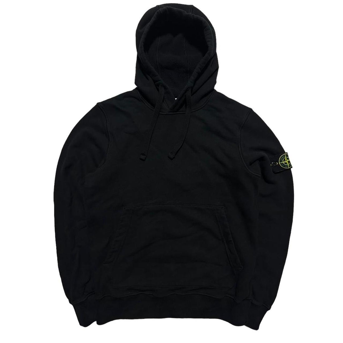 Stone Island Black Pullover Hoodie