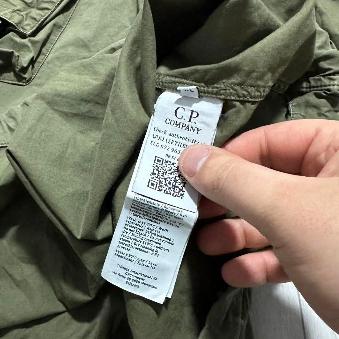 CP Company Pullover Canvas Smock Jacket