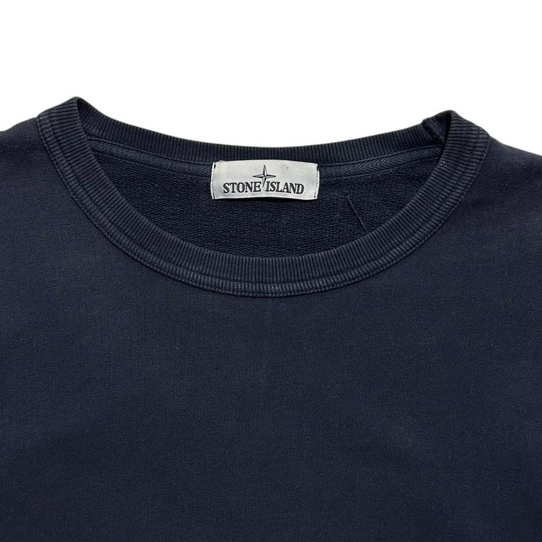 Stone Island Navy Pullover Crewneck