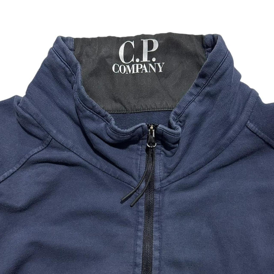 CP Company Navy Quarter Zip