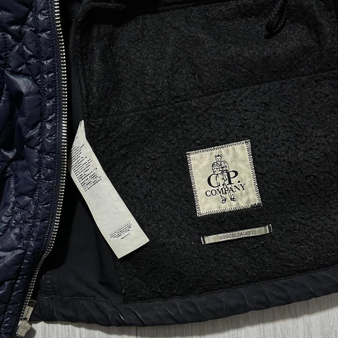 CP Company Black Mille Miglia Heavy Goggle Jacket