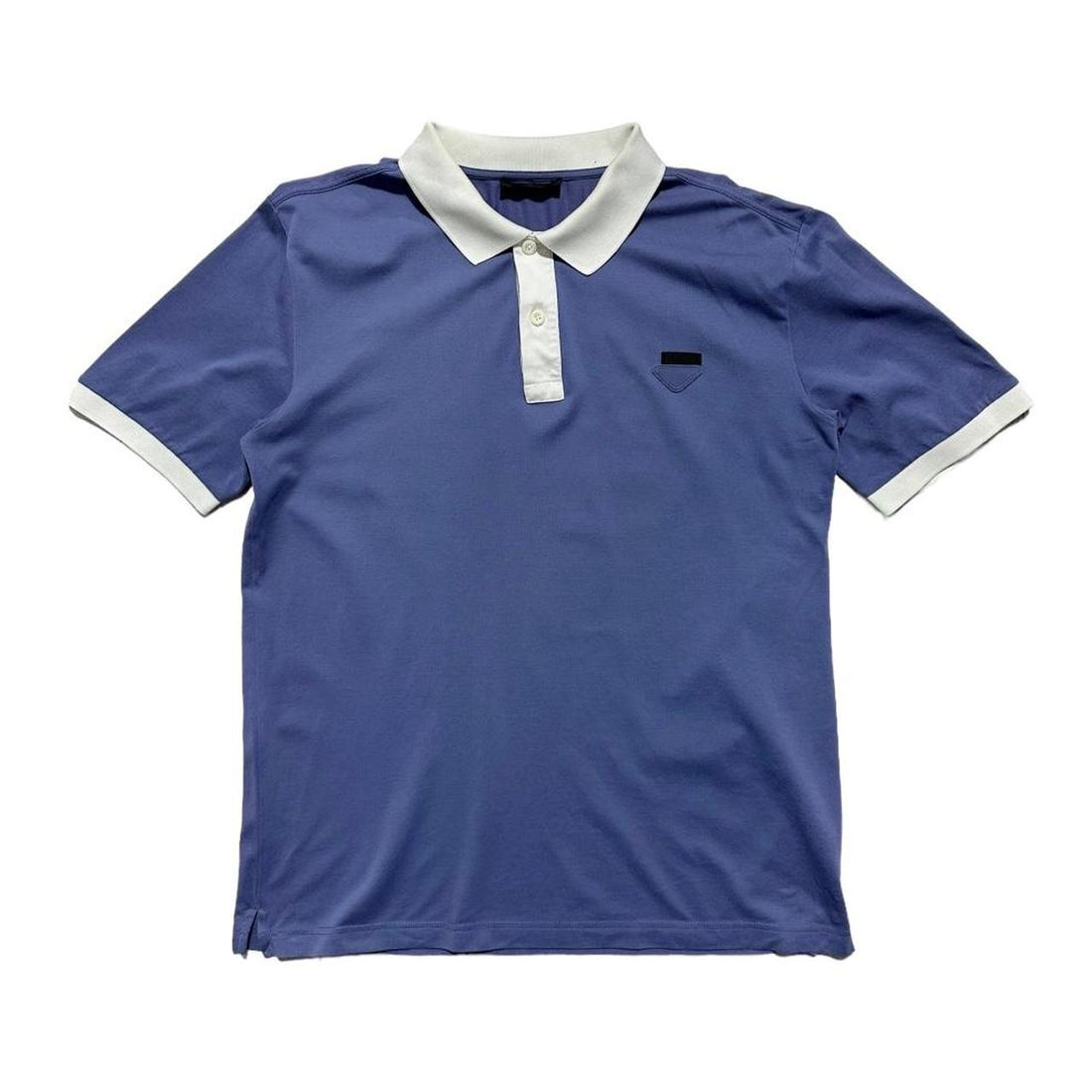 Prada Blue Polo Top