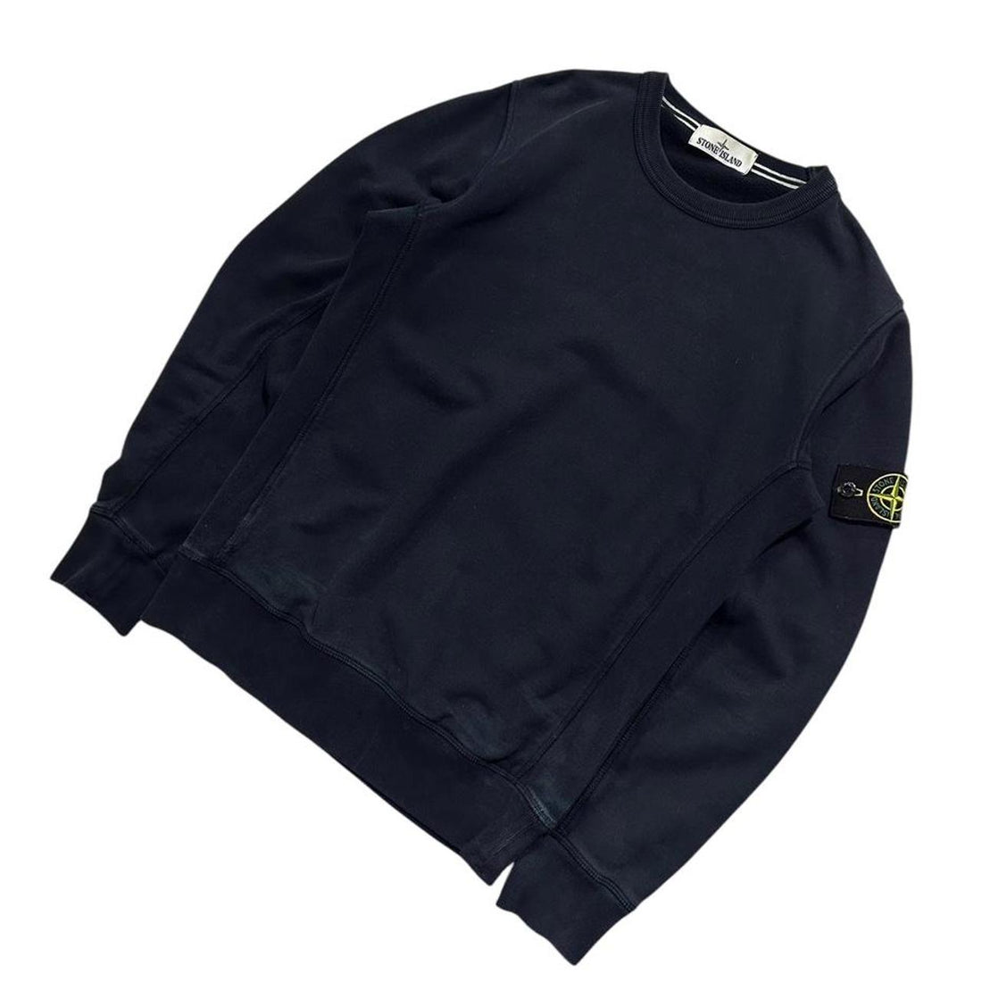 Stone Island Navy Crewneck