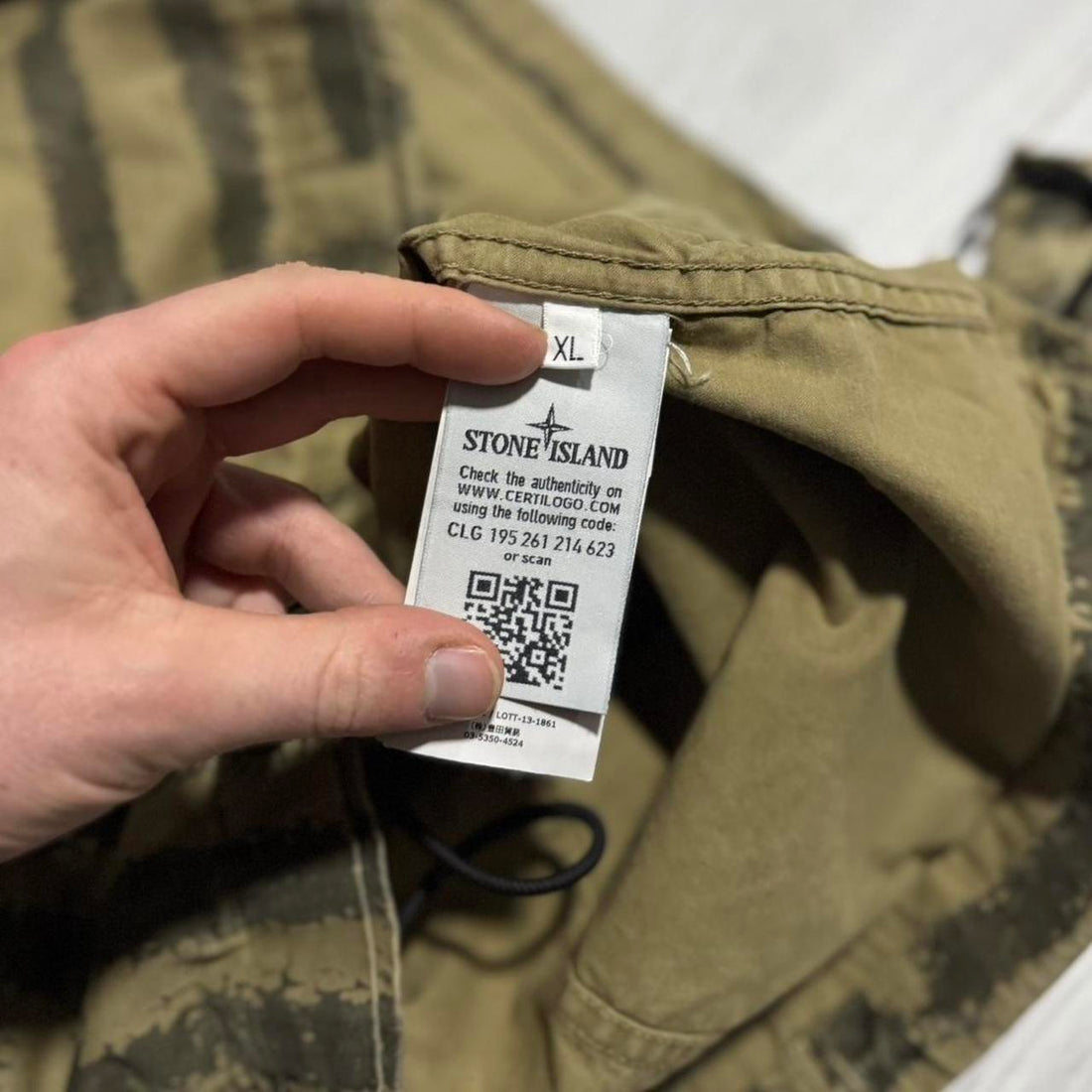 Stone Island Raso Camo Stampato Field Jacket