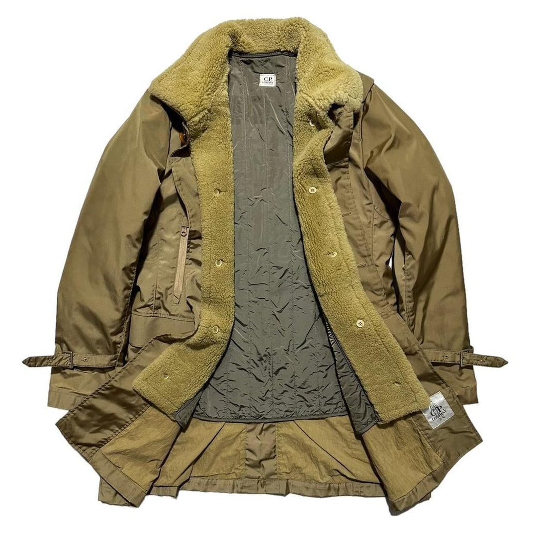 CP Company Nylon Sherling Trench Jacket