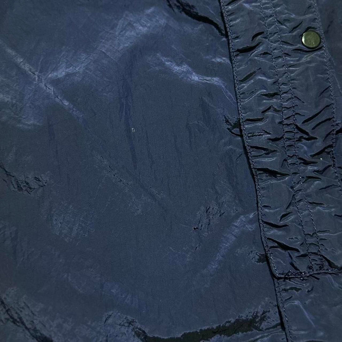 Stone Island Nylon Metal Blue Overshirt