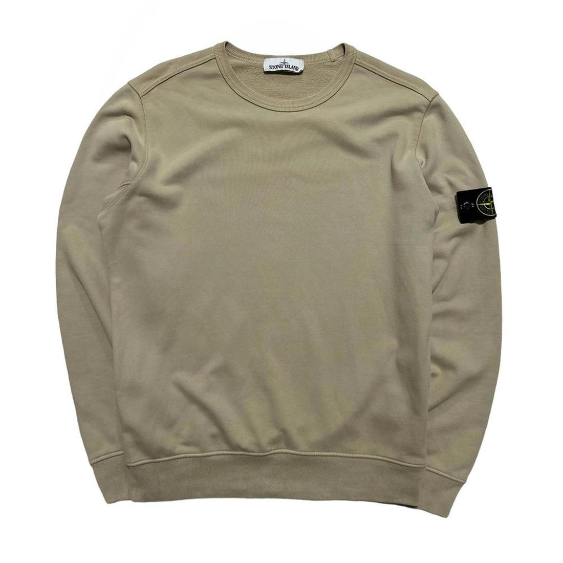 Stone Island Tan Pullover Crewneck