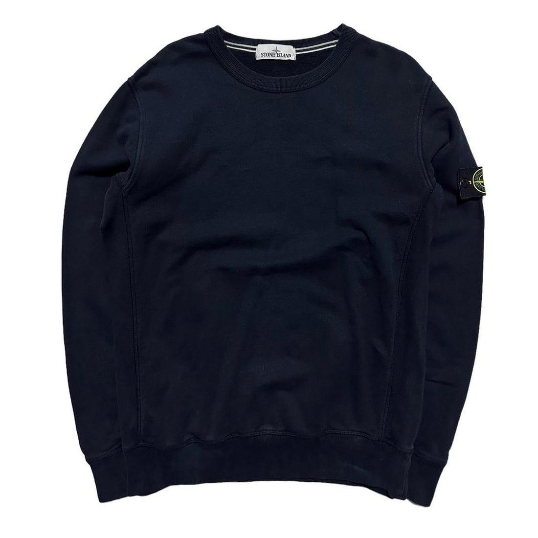 Stone Island Navy Pullover Crewneck
