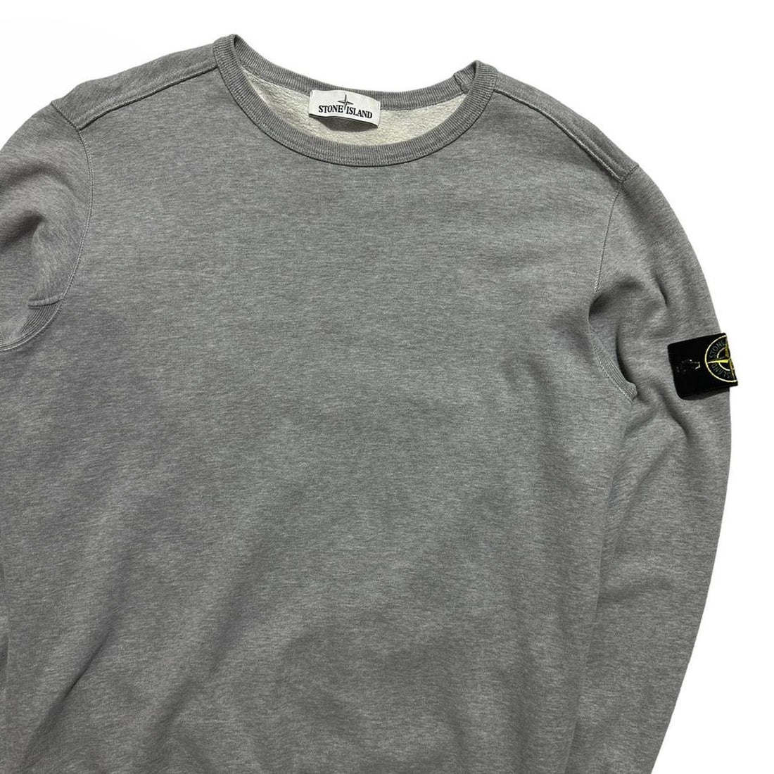 Stone Island Grey Pullover Crewneck