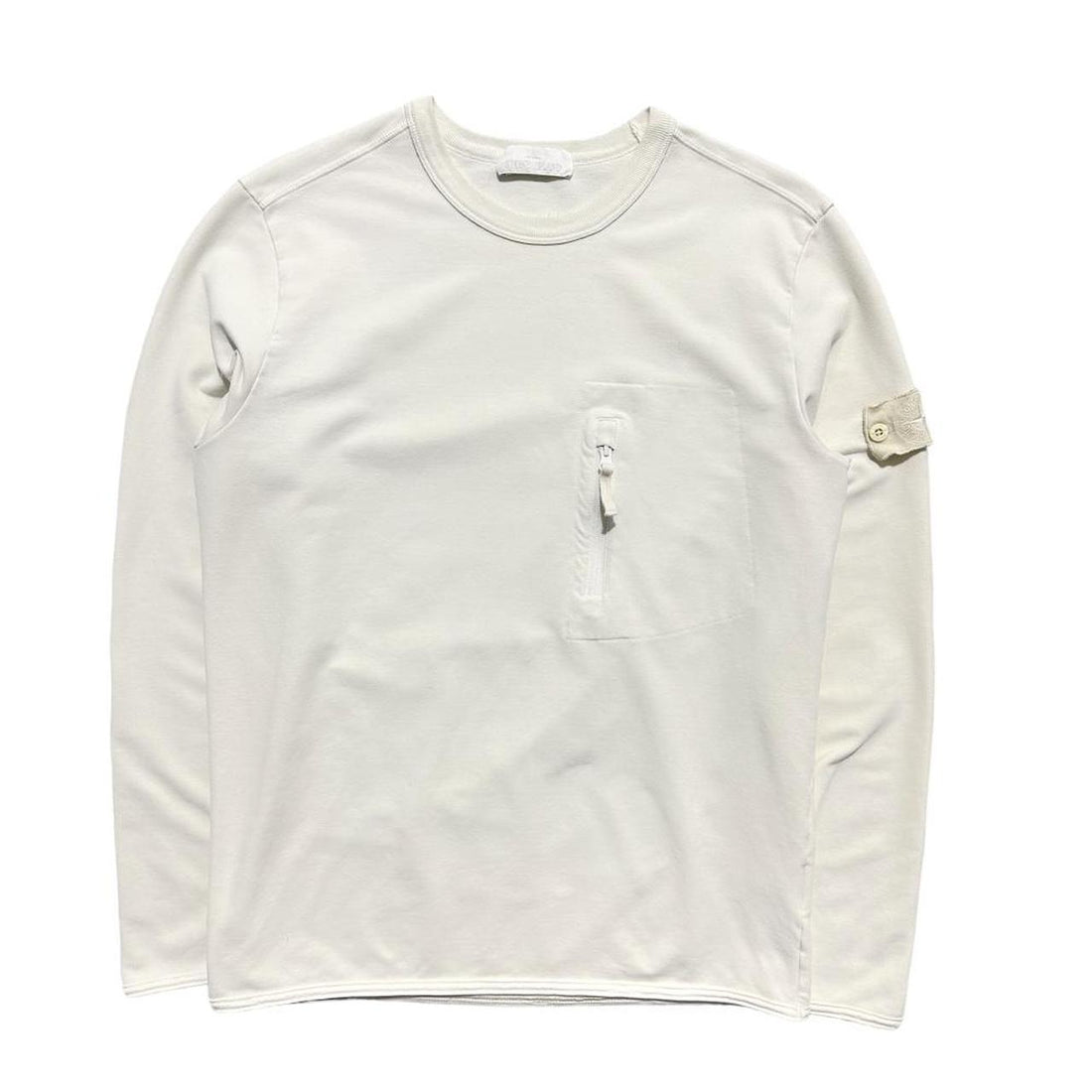 Stone Island White Ghost Crewneck