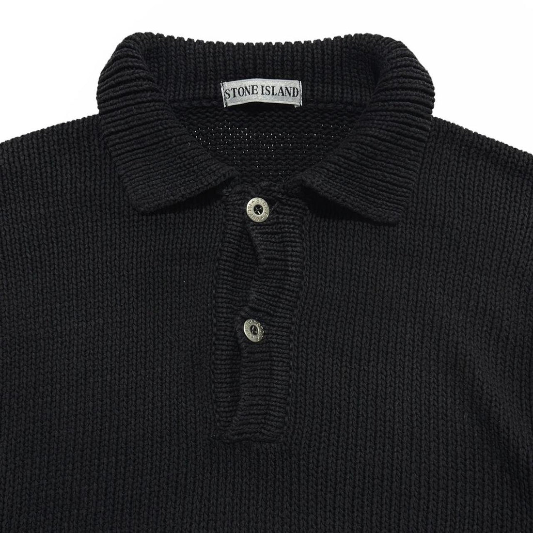 Stone Island Heavy Knit Button Pullover