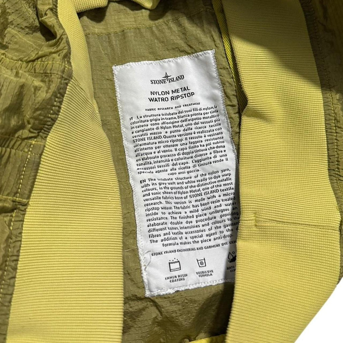 Stone Island Nylon Metal Watro Ripstop Jacket