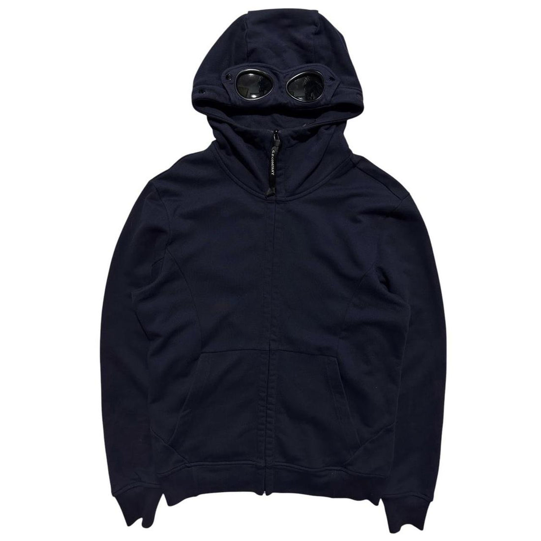 CP Company Navy Goggle Hoodie