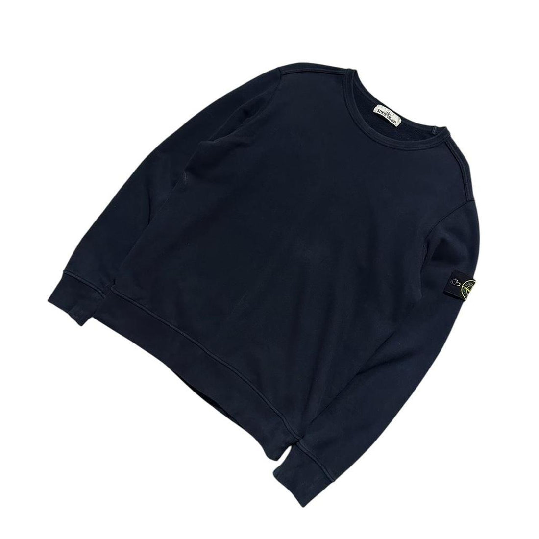 Stone Island Navy Pullover Crewneck