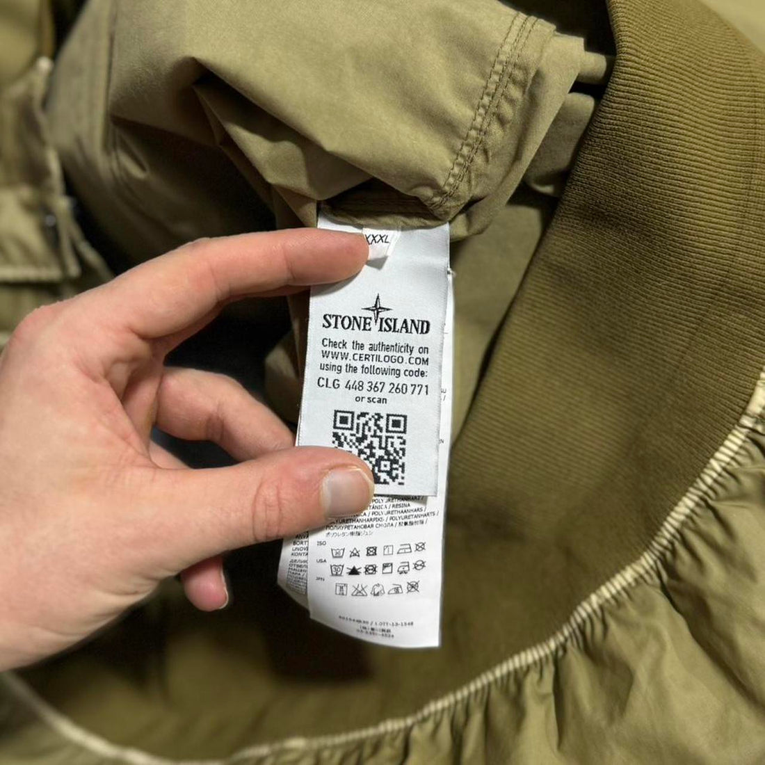 Stone Island Mussola Gommato Jacket
