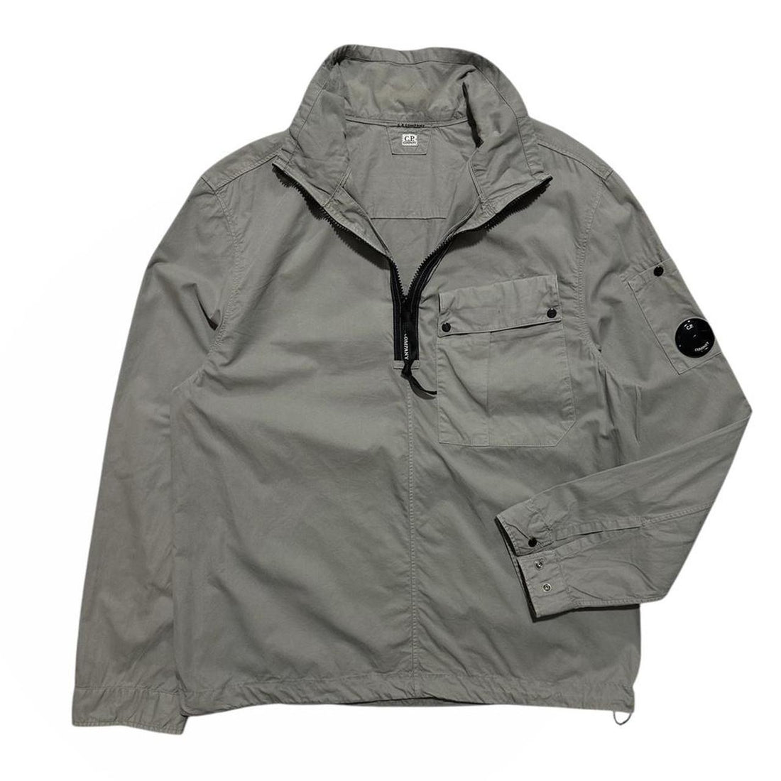 CP Company Quarter Zip Canvas Jacket