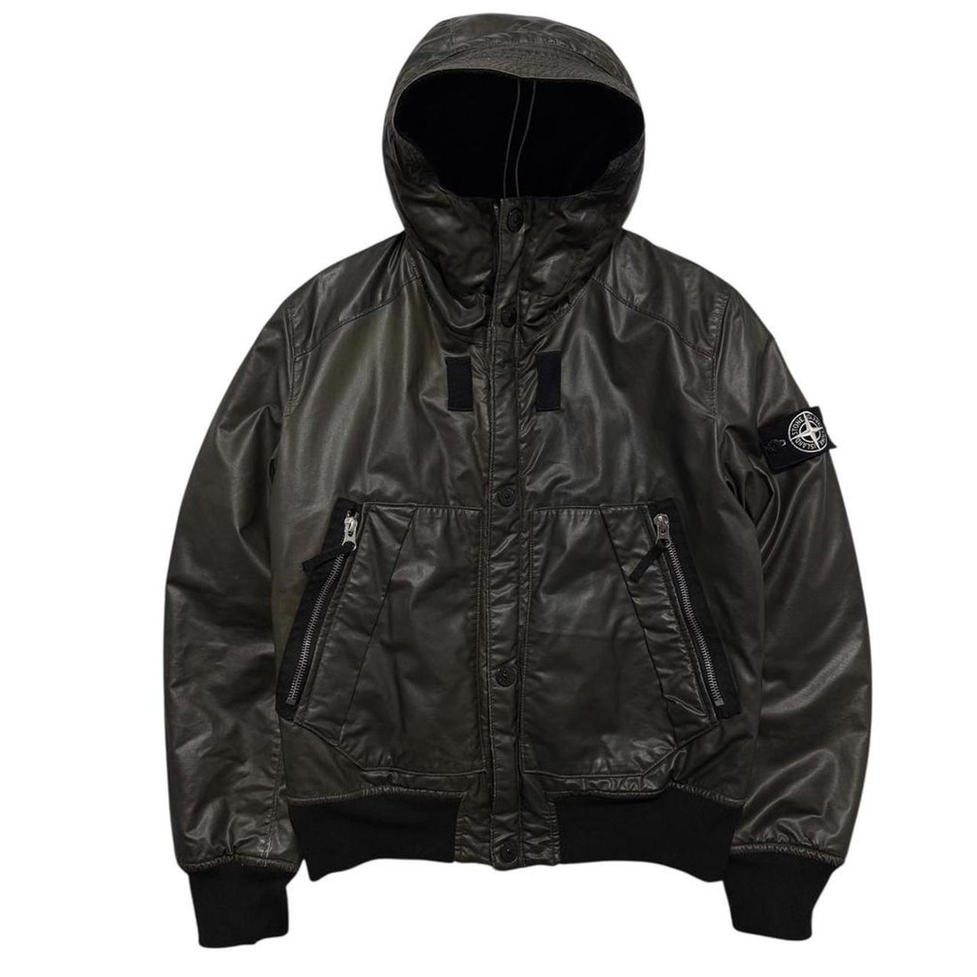 Stone Island 2010 Waxed Ice Jacket