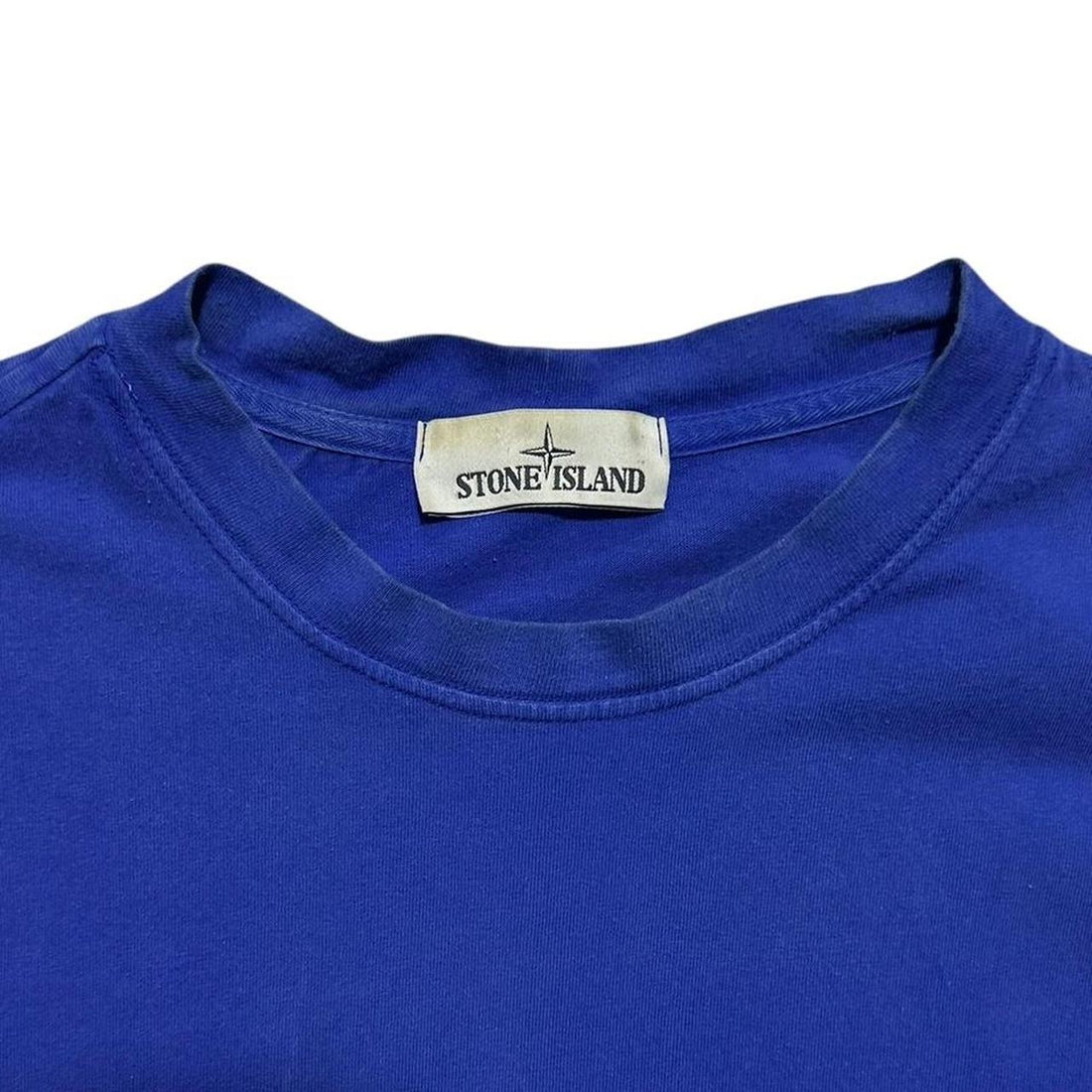 Stone Island Blue Long Sleeve Top