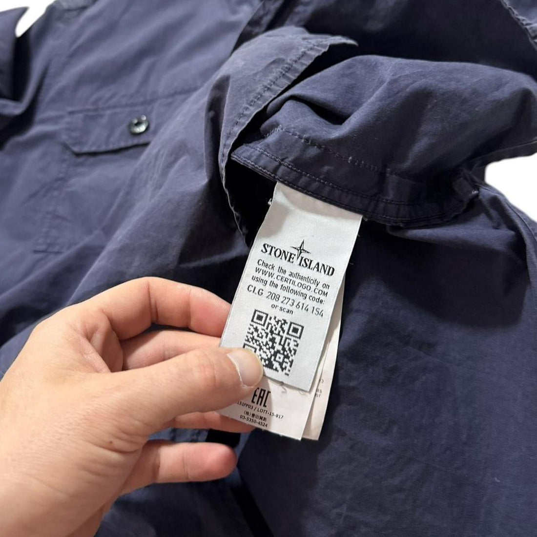 Stone Island Canvas Overshirt