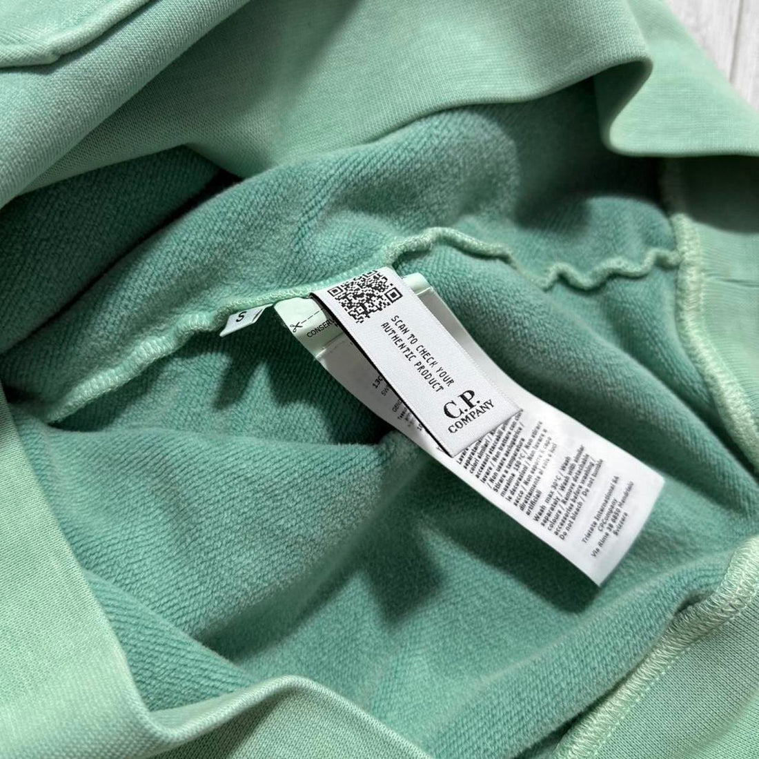 CP Company Mint Hoodie