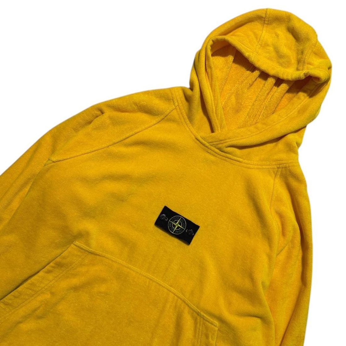 Stone Island Yellow Towel Pullover