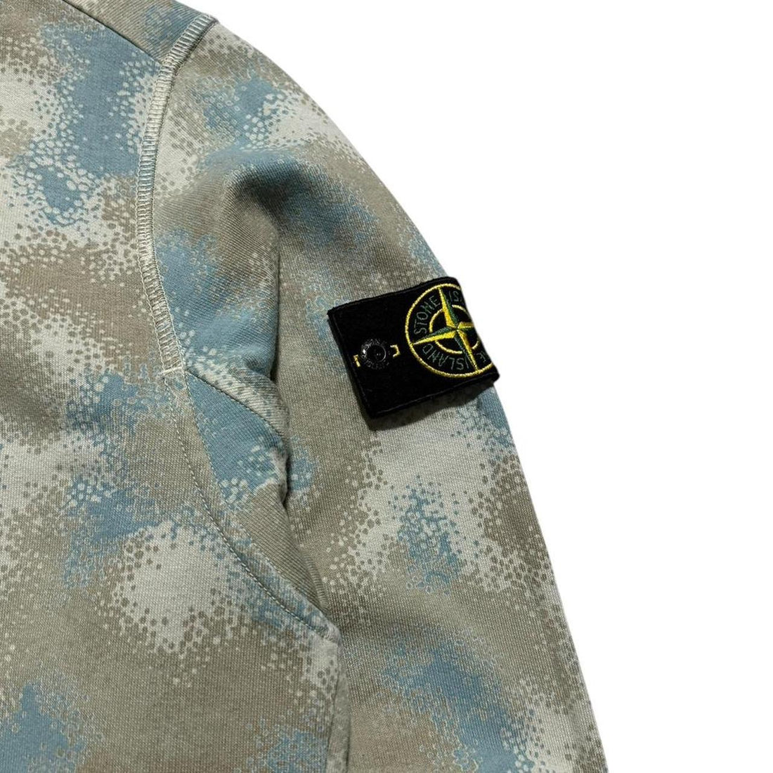 Stone Island Devore Camo Pullover Crewneck