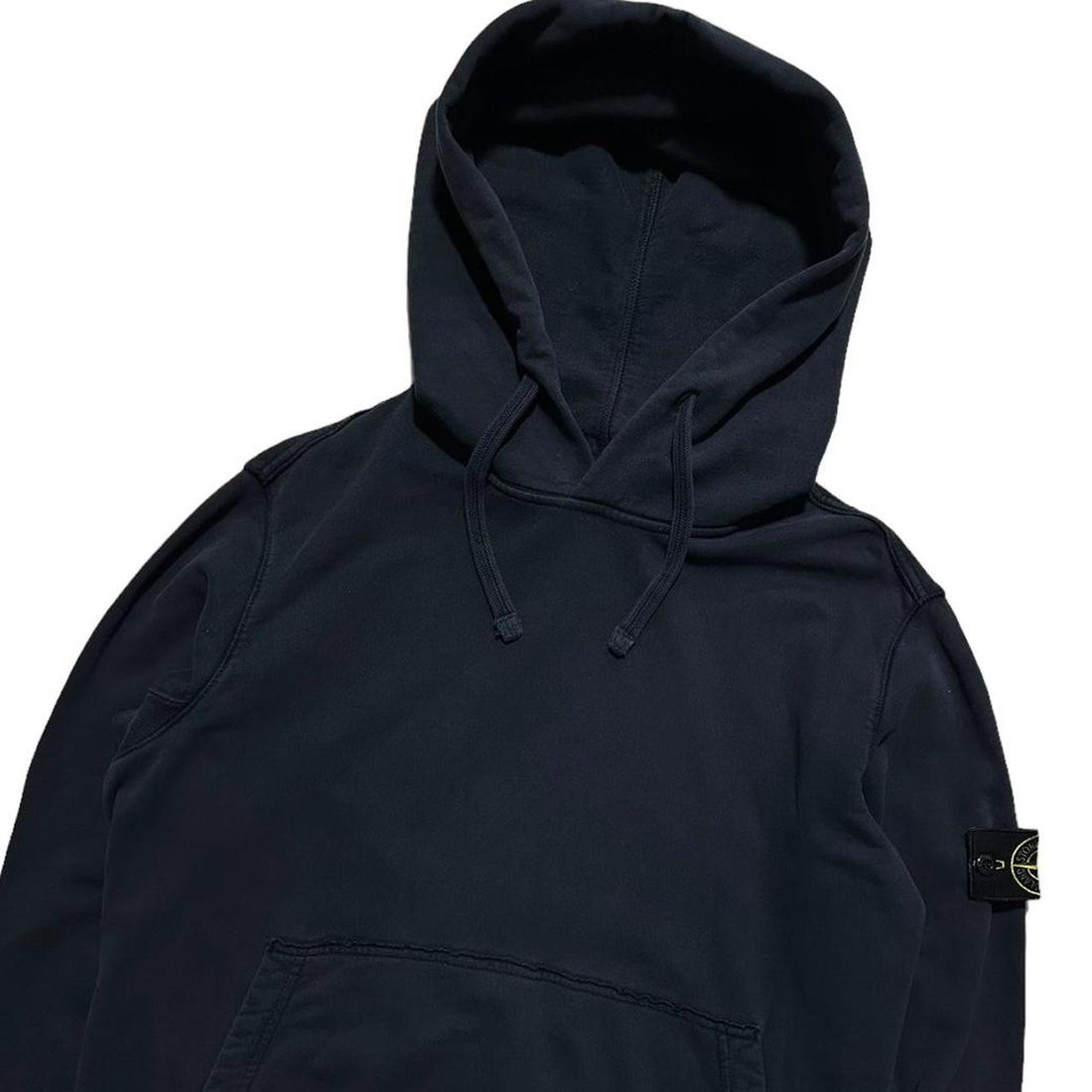 Stone Island Dark Blue Pullover Hoodie