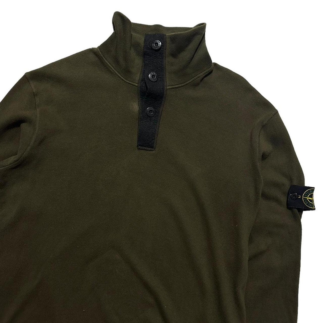 Stone Island Quarter Button Up