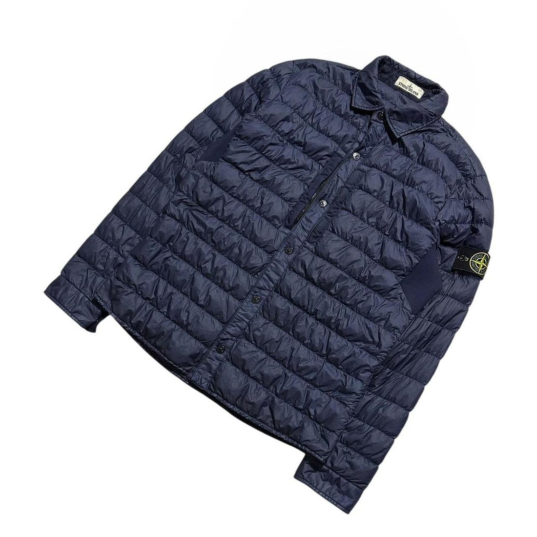 Stone Island Garment Dyed Down Overshirt