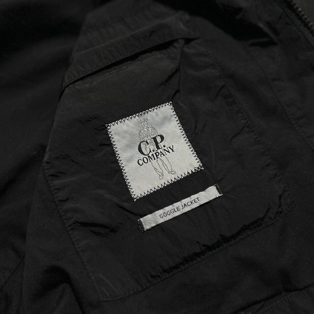 CP Company Black Chrome-R Goggle Jacket