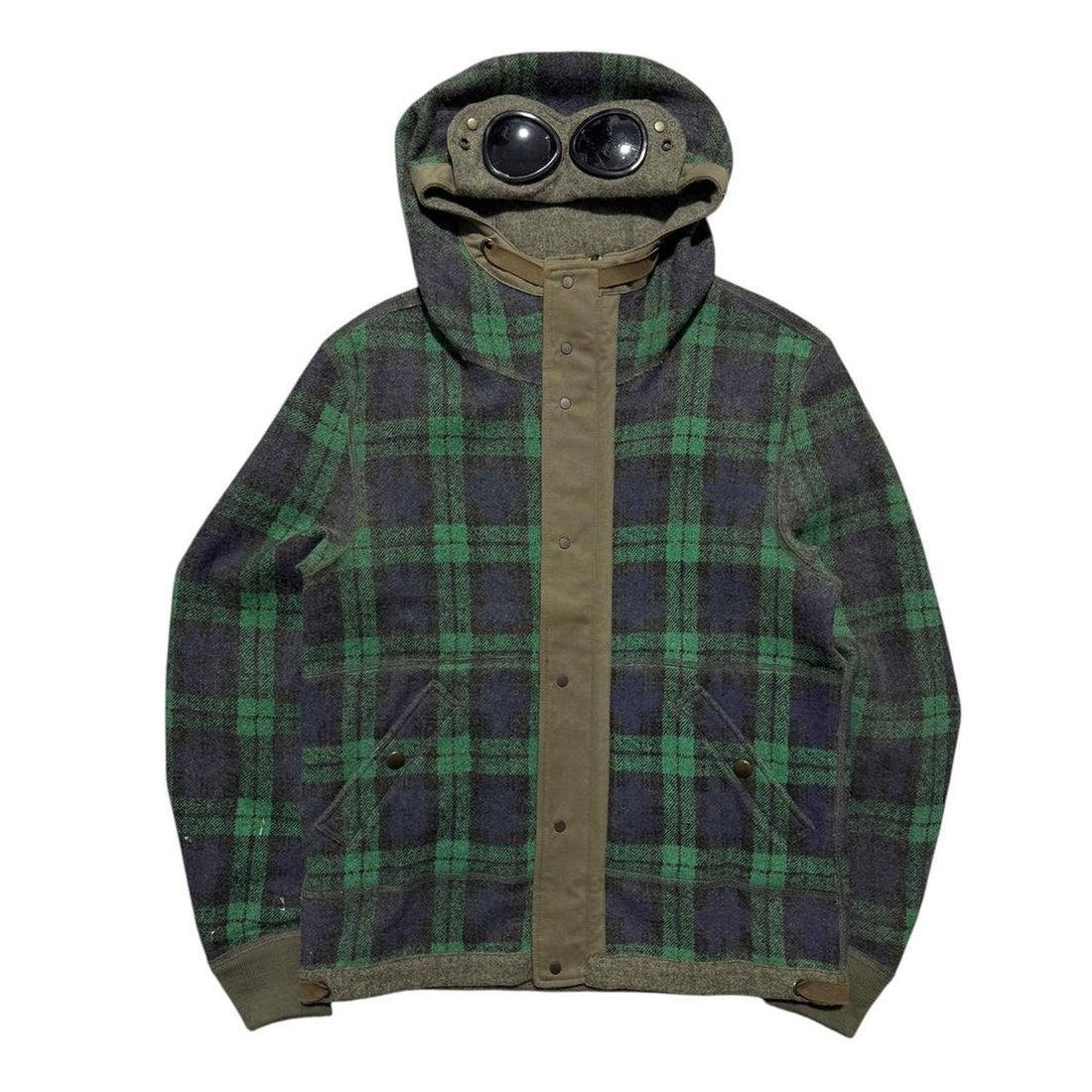 CP Company Shetland Wool Reversible Goggle Jacket