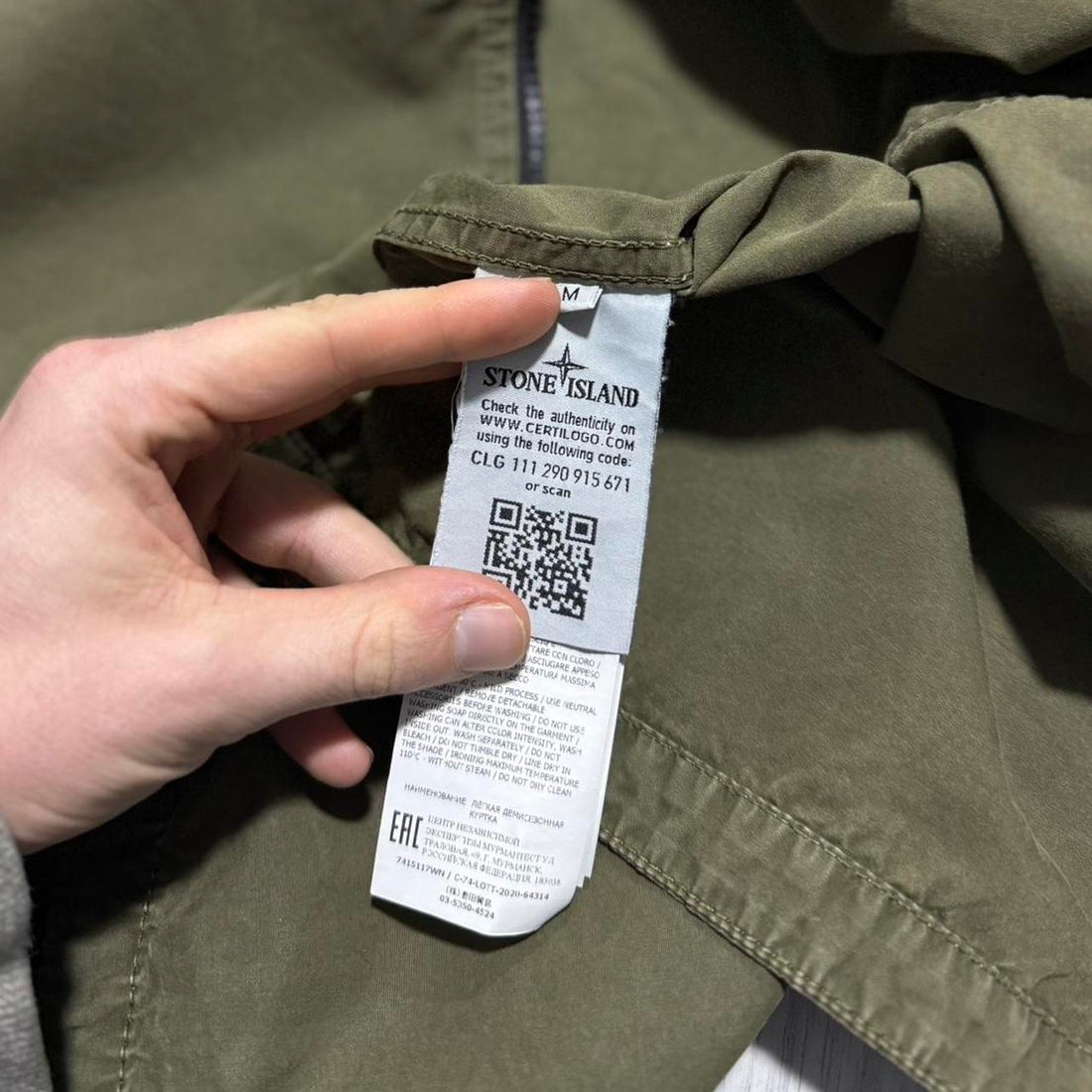 Stone Island Canvas Overshirt