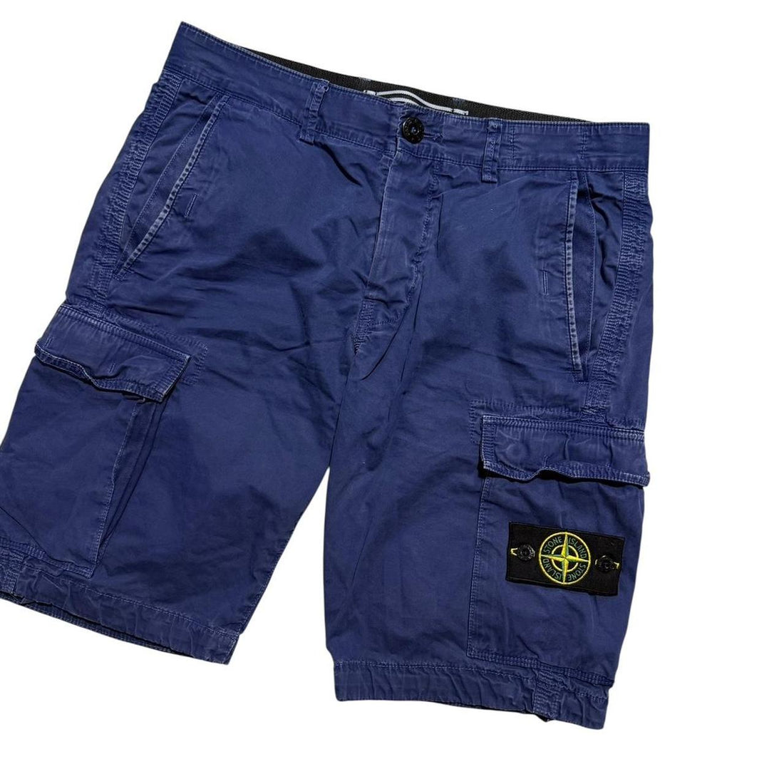 Stone Island Canvas Shorts