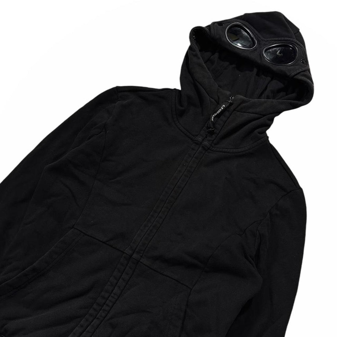 CP Company Black Goggle Hoodie